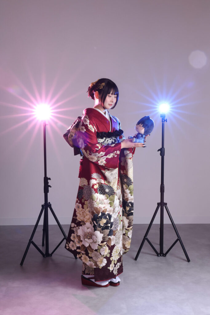 振袖富山 前撮り 成人式 ハレの日 ブルーロック 推しグッズ 推しぬい ぬい活