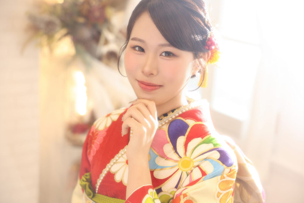 振袖富山　前撮り　成人式　ハレの日　古典柄　髪飾り　ヘアアレンジ